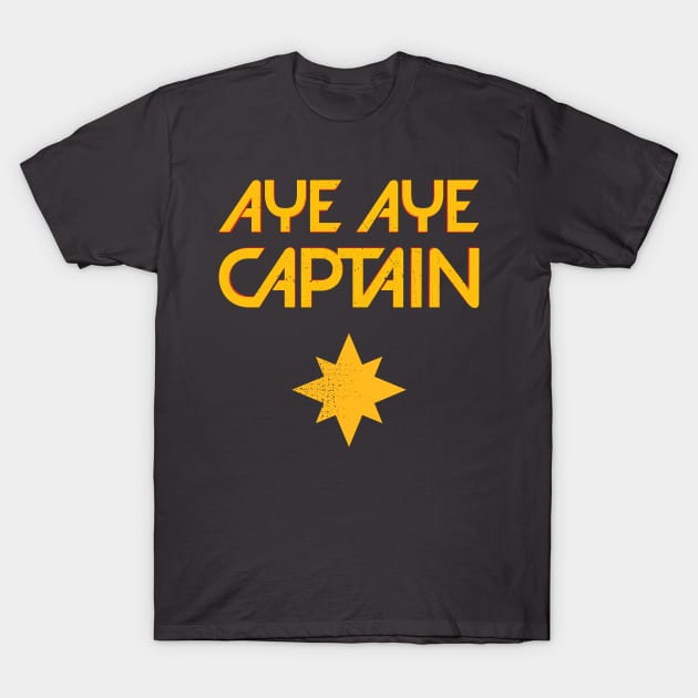 Aye Aye Captain T-Shirt by AO01